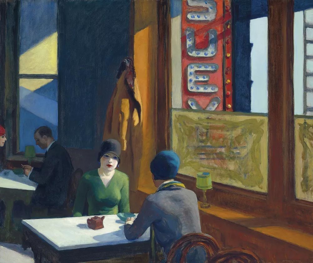 愛德華·霍珀，《雜燴》（1929）。圖片：由Christie 's Images Ltd.提供